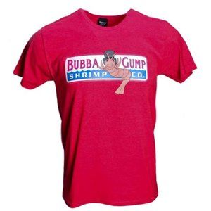 Retro 90s Bubba Gump Shrimp Co. T-Shirt USA Screenprinted S-3XL Heather Quality